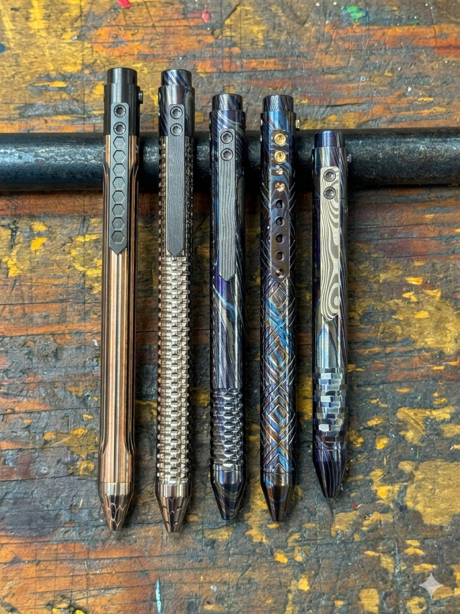Custom Exotic Material Pen Page - Nottingham Tactical