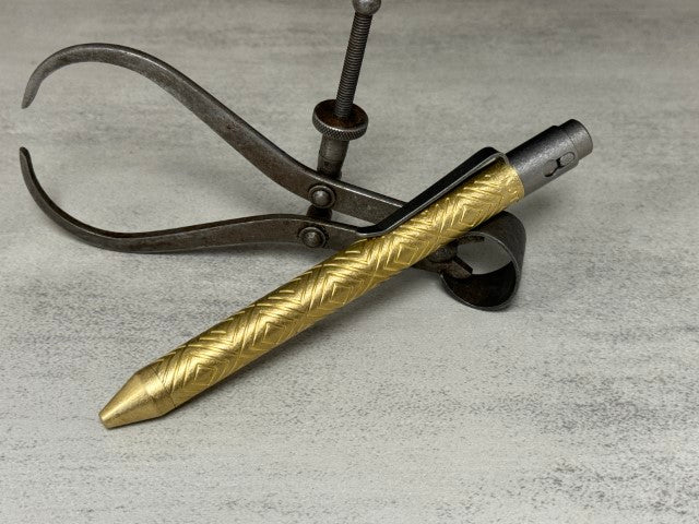 TiButton® Brass Single Lock