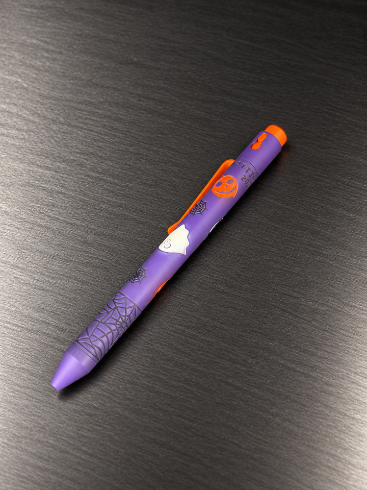2026 Trick or Treat Pen in Four Color Cerakote, pumpkin and ghost side | Nottingham Tactical
