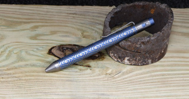 Titanium Custom Anodized Pen | NTI Custom TiButton® – Nottingham