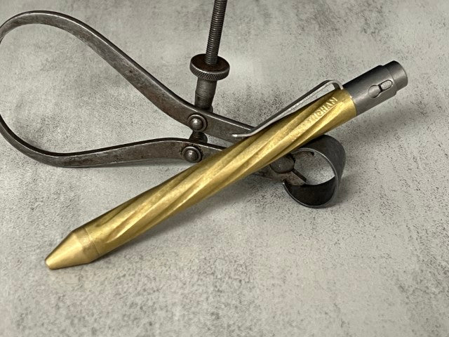 TiButton® Brass Single Lock