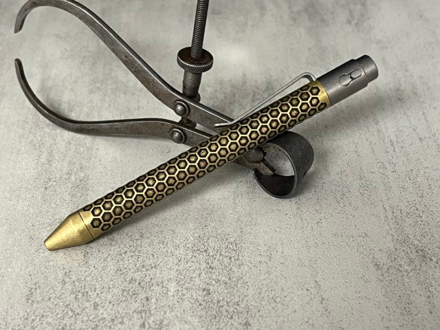 TiButton® Brass Single Lock