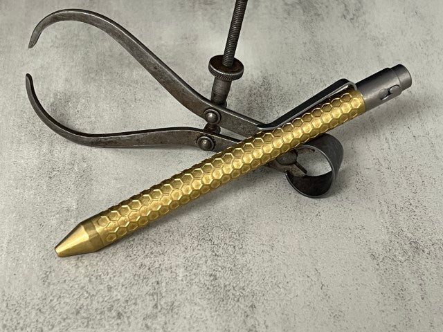TiButton® Brass Single Lock